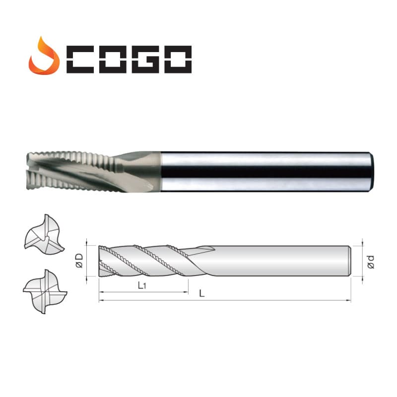 Roughing Endmills