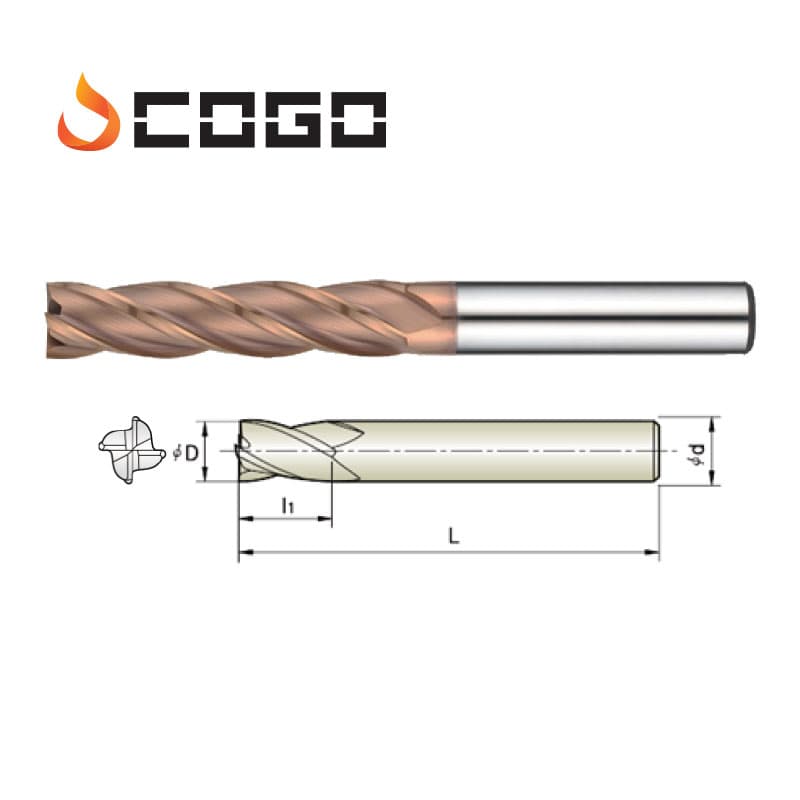 Long length Endmills