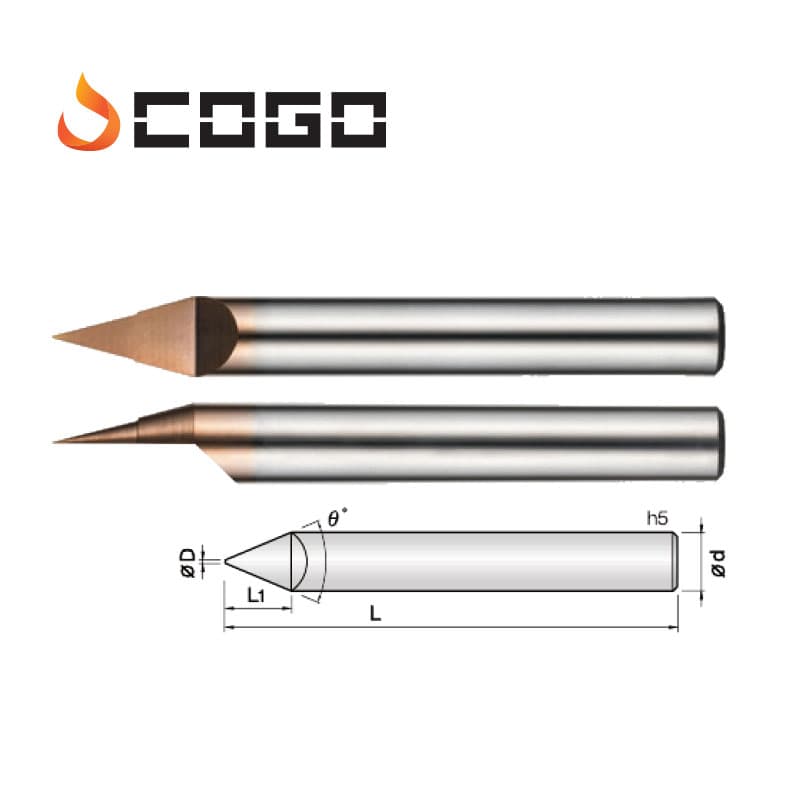 Straight Flute Taper Endmills