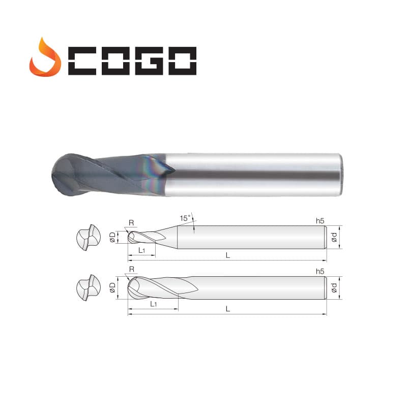Ball Endmills for Composite