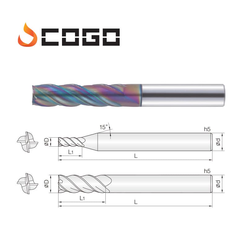 Endmills for Various Symmetry