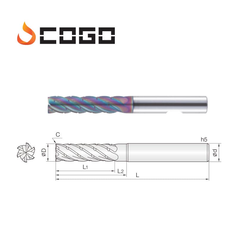 Trochoidal Endmills for Various Symmetry
