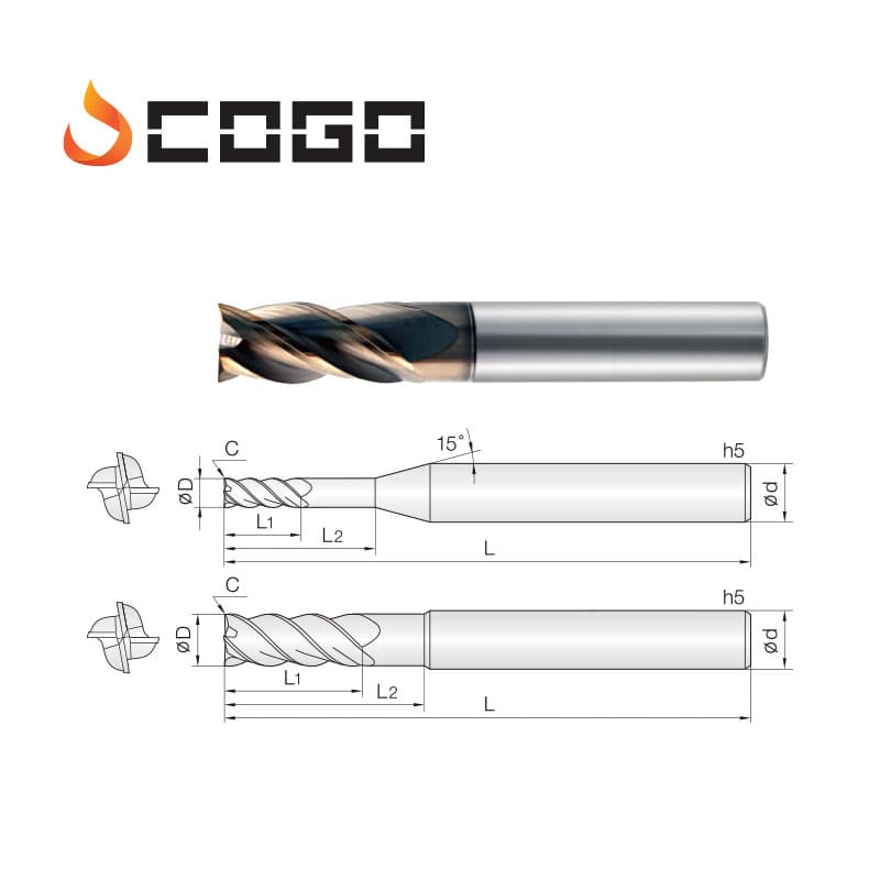 Variable Helix Endmills