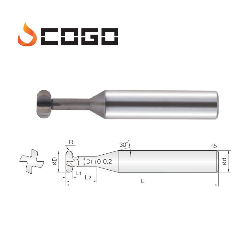 T- R Cabide T-R Slot Cutter
