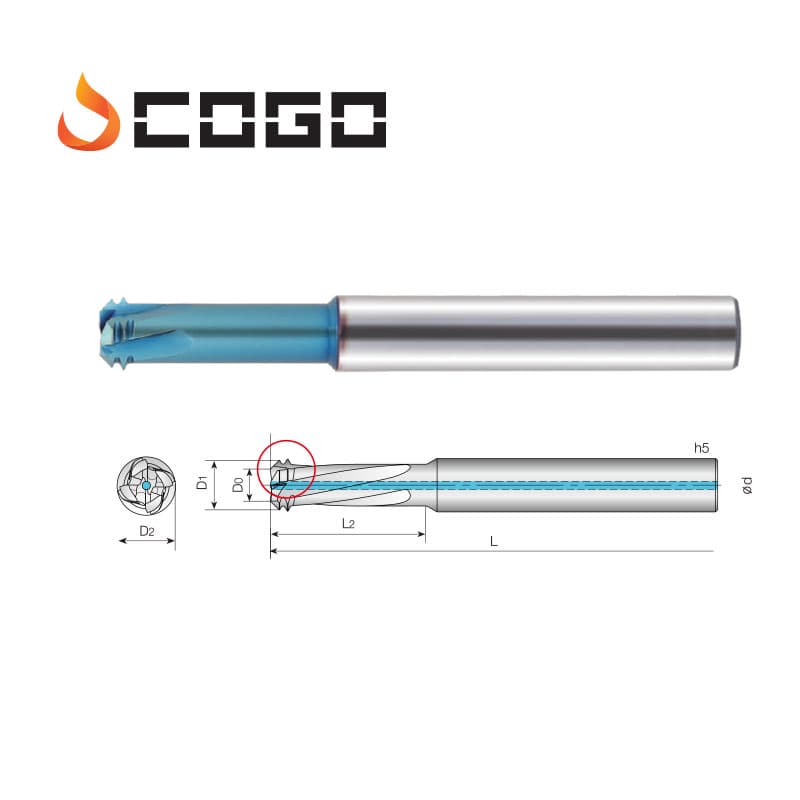 Multi-functional Thread Mill