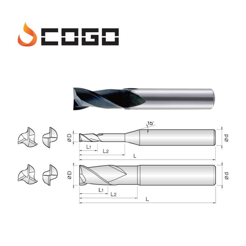 Diamond Coated Endmills