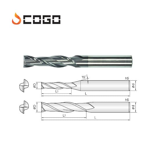 Long-legth endmill