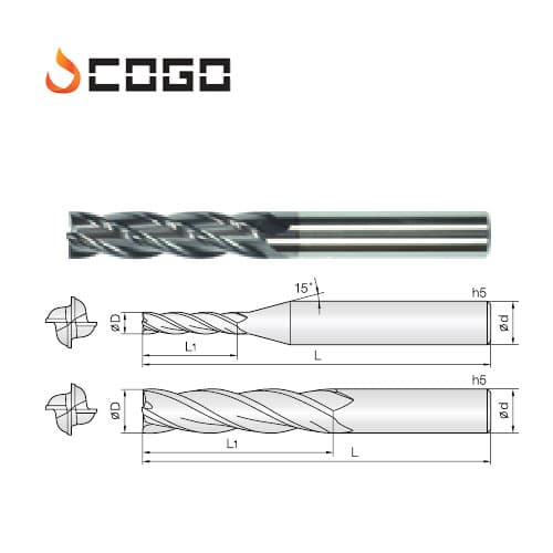 Long-legth endmill