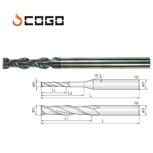 Extra-long endmill
