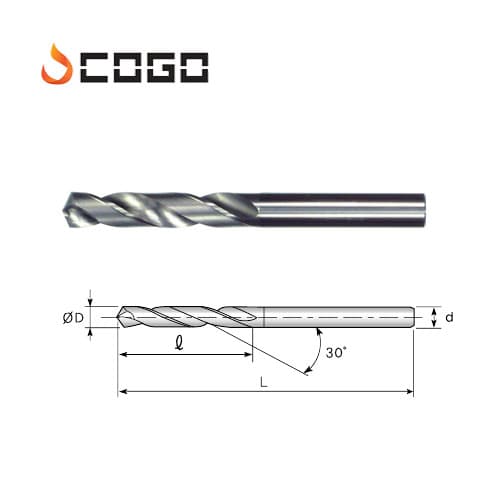 Drill for Non-Ferrous Materials