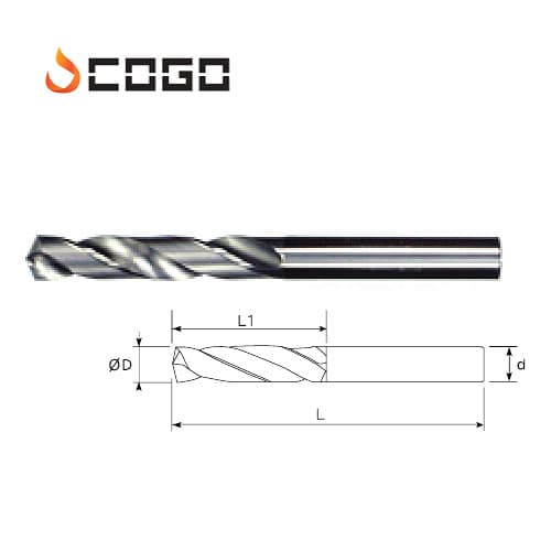 Drill for Hard-to-Cut Materials