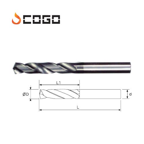 ( ) Coated Drill for Non-Ferrous Materials