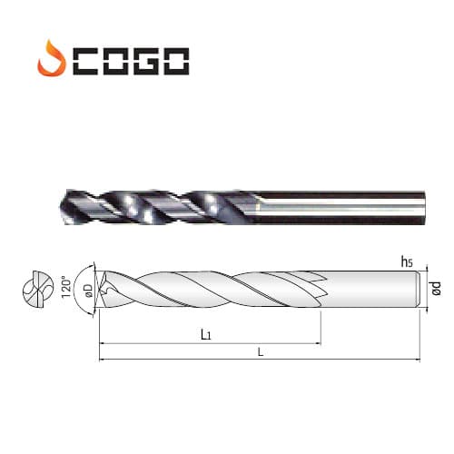 ( ) Coated Drill for Hard-to-Cut Materials