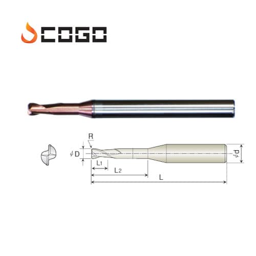 Nordic Nordic Rib Coner radius endmill