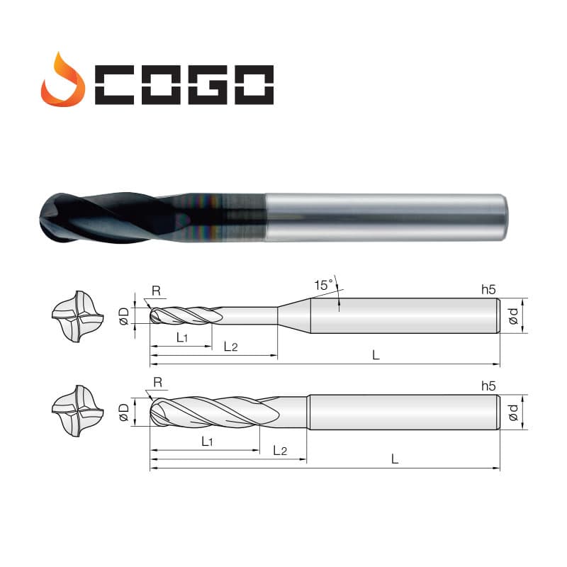 Diamond Coated Endmills