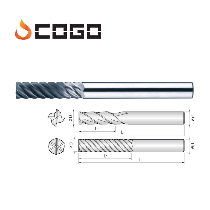 Diamond Coated Endmills