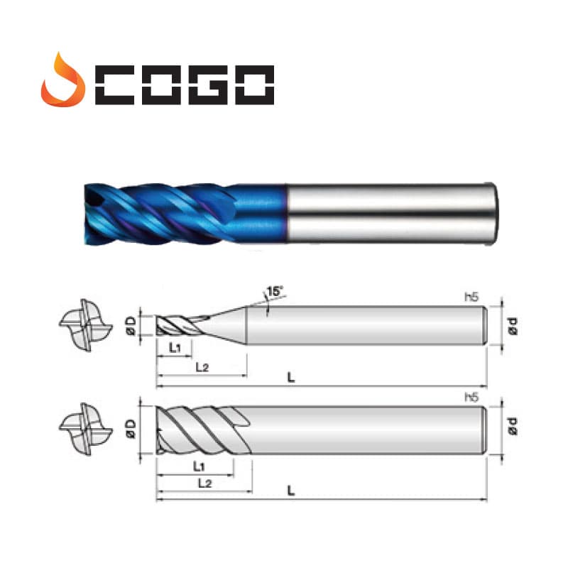 Endmills for Heavy cuts