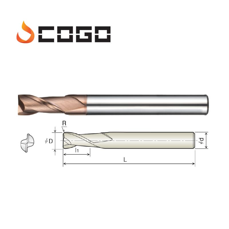 Corner Radius Endmills